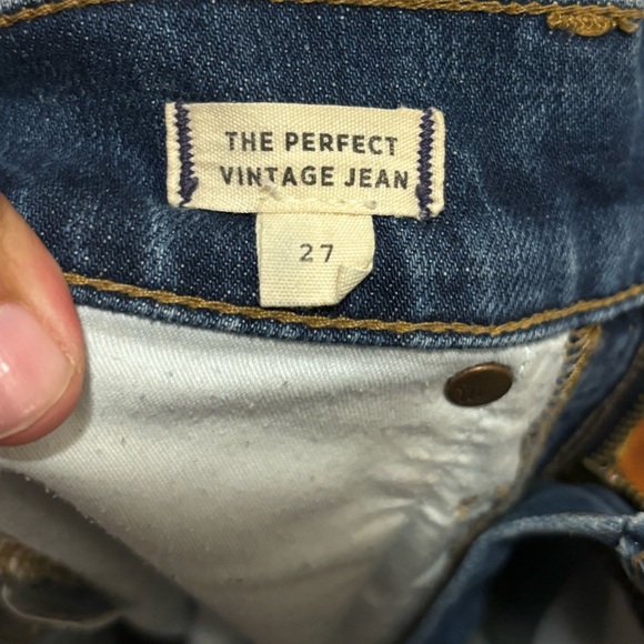 Made-well Denim The perfect Vintage Jean size 27 women’s. Previously owned. - Picture 9 of 10